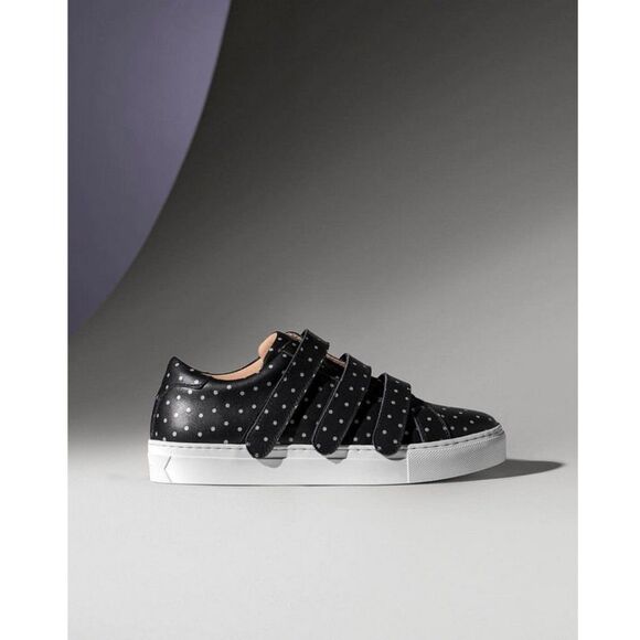 Nick Wooster x GREATS Men's Sz. 7 The Royale Nero Polka Dot Sneaker